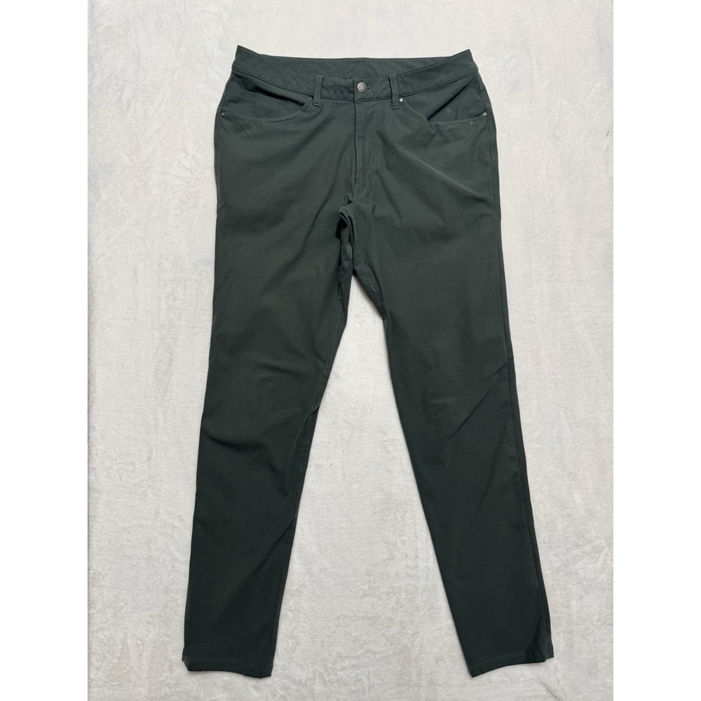 Lululemon Mens Green Commission Pant Warpstreme Size 32